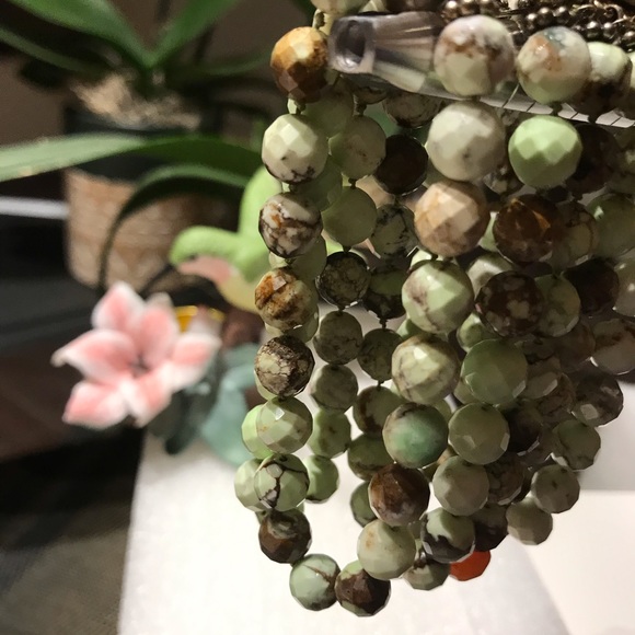 Six Strand Dalia Sterling Silver Bracelet - Picture 4 of 10